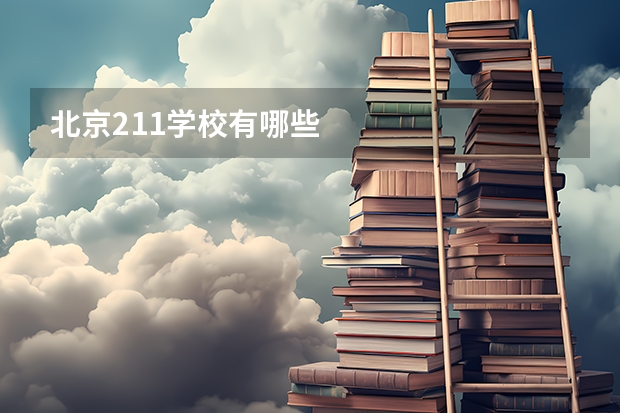 北京211学校有哪些
