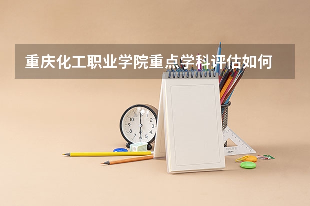 重庆化工职业学院重点学科评估如何