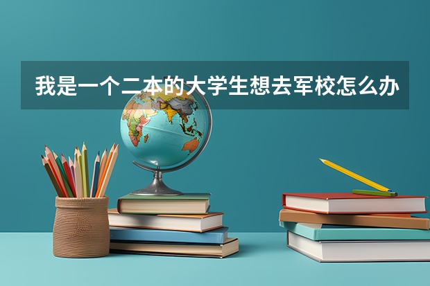 我是一个二本的大学生想去军校怎么办？部队需要的热门专业有什么？