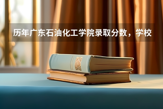 历年广东石油化工学院录取分数，学校是否是985或211学校