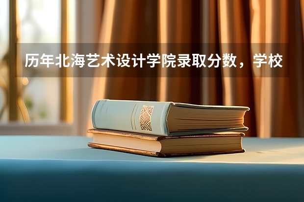 历年北海艺术设计学院录取分数，学校是否是985或211学校