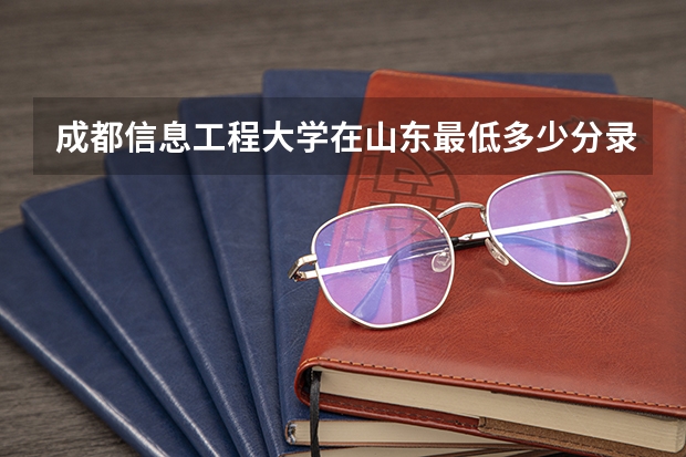 成都信息工程大学在山东最低多少分录取