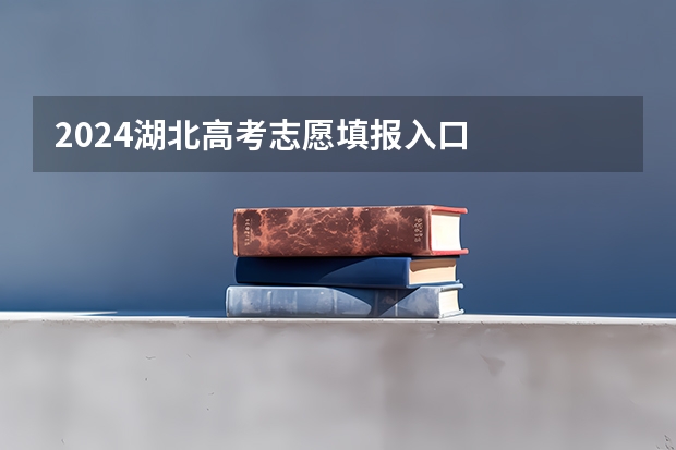 2024湖北高考志愿填报入口