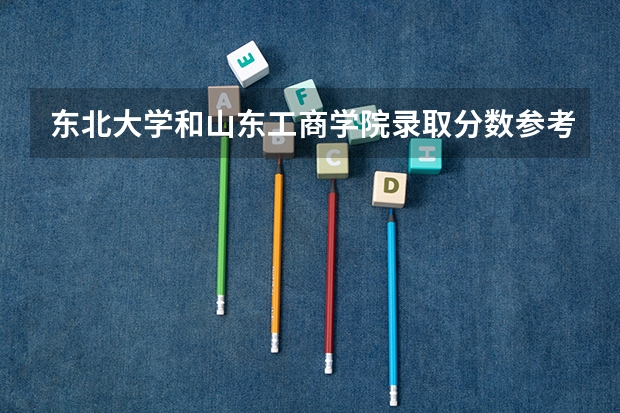 东北大学和山东工商学院录取分数参考